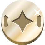 ícone da badge de nível 2