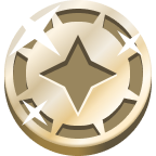 ícone da badge de nível 4