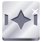 ícone da badge de nível 6
