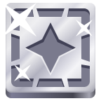 ícone da badge de nível 8
