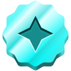 ícone da badge de nível 13