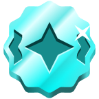 ícone da badge de nível 14