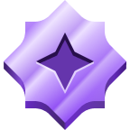 ícone da badge de nível 17